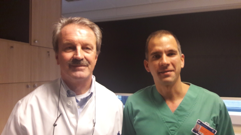 doc. dr. sc. Domagoj Eljuga, dr. med. - stručno usavršavanje u  UZ Gent,  Belgija